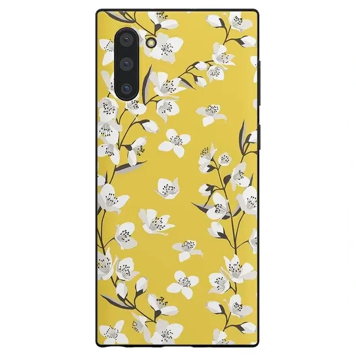 Floral Forest | Yellow Cherry Blossom Floral Samsung Case Samsung Case get.casely Classic Galaxy Note 10 Plus