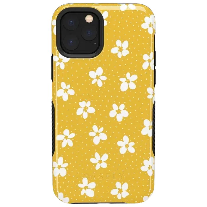 Flower My World | Yellow Floral Case iPhone Case get.casely Bold iPhone 11 Pro