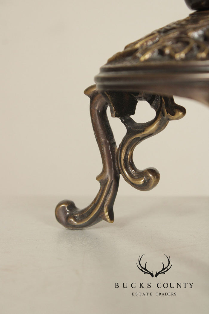 Frederick Cooper Rococo Style Brass Table Lamp