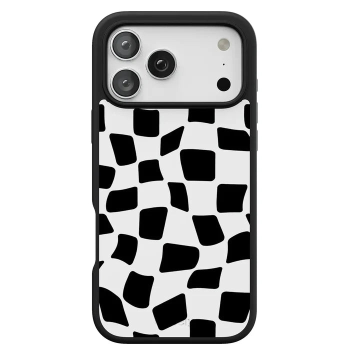 Funky Checkerboard | High Contrast Design Case Phone Case get.casely Align + MagSafe® iPhone 18 Pro Max