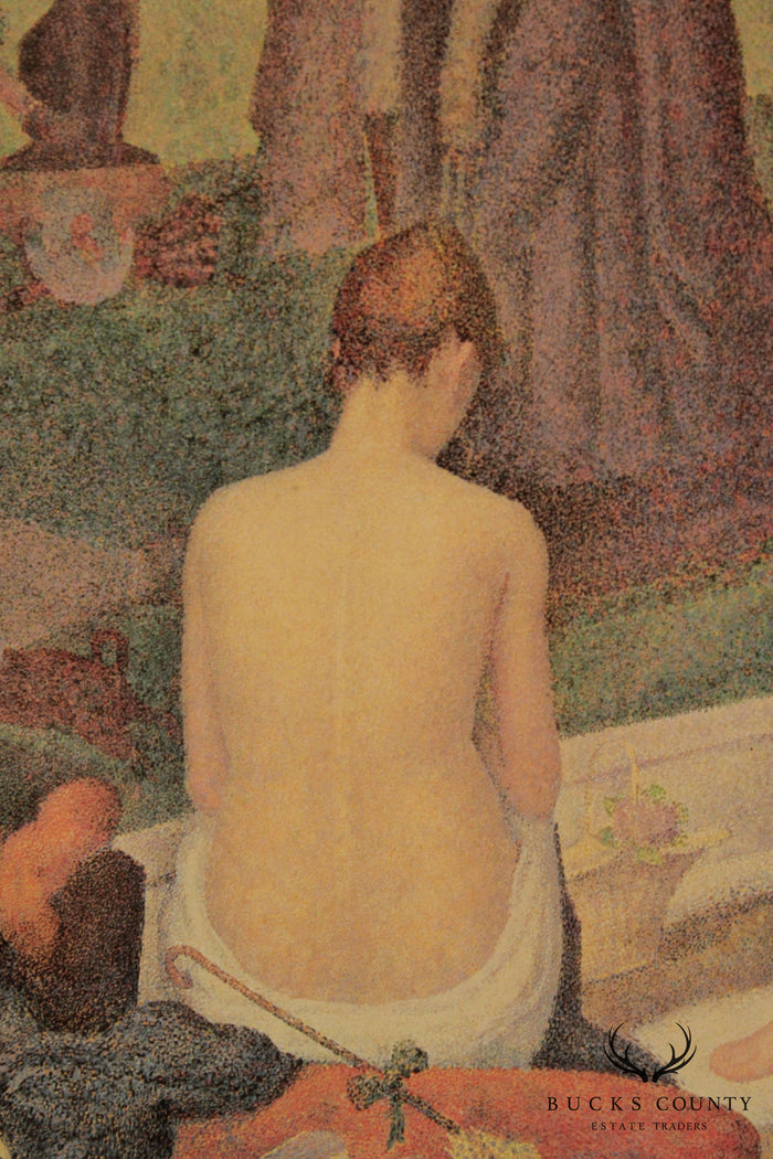 Georges Seurat 'Models' Custom Framed Fine Art Print