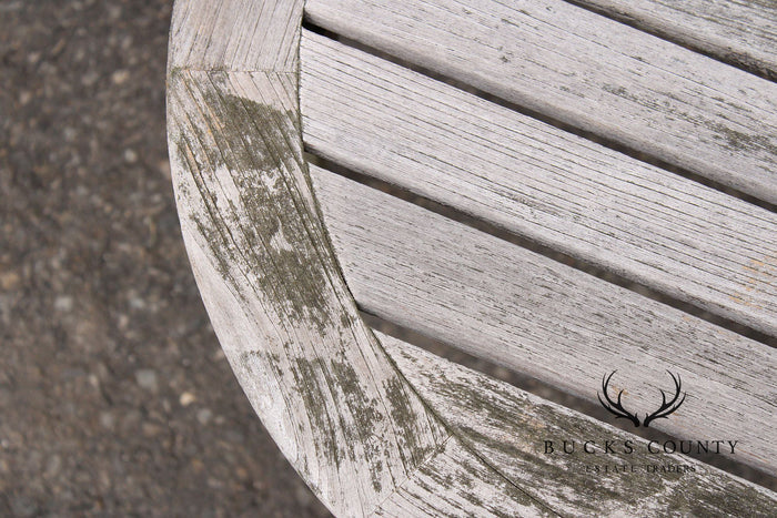 Gloster Outdoor Teak Round Side Table