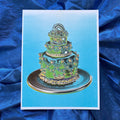 Gremlin Chrome Cake riso print