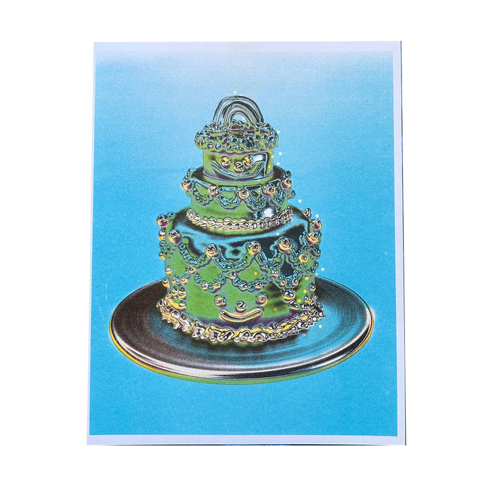 Gremlin Chrome Cake riso print
