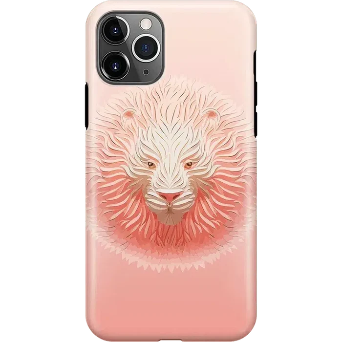 Hear Me Roar | Blush Lion Case iPhone Case get.casely Classic iPhone 11 Pro