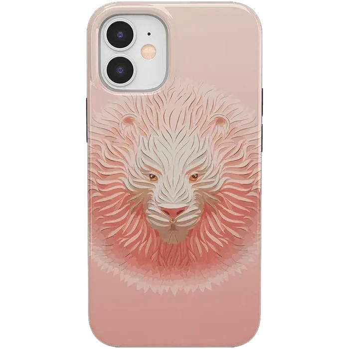 Hear Me Roar | Blush Lion Case iPhone Case get.casely Classic iPhone 12