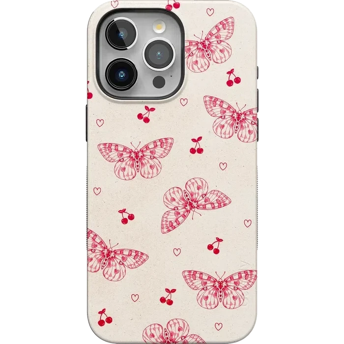 Heart Flutters | Butterfly Case iPhone Case get.casely Bold + MagSafe® iPhone 15 Pro Max