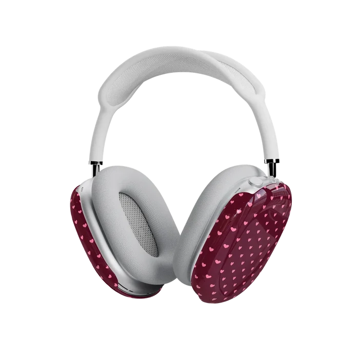 Heart Noir | Tiny Hearts AirPods Max Case