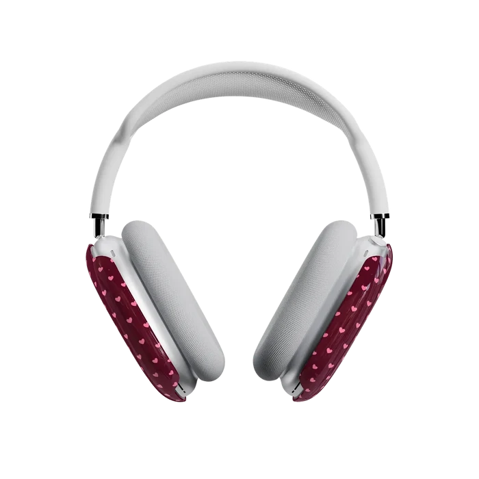 Heart Noir | Tiny Hearts AirPods Max Case