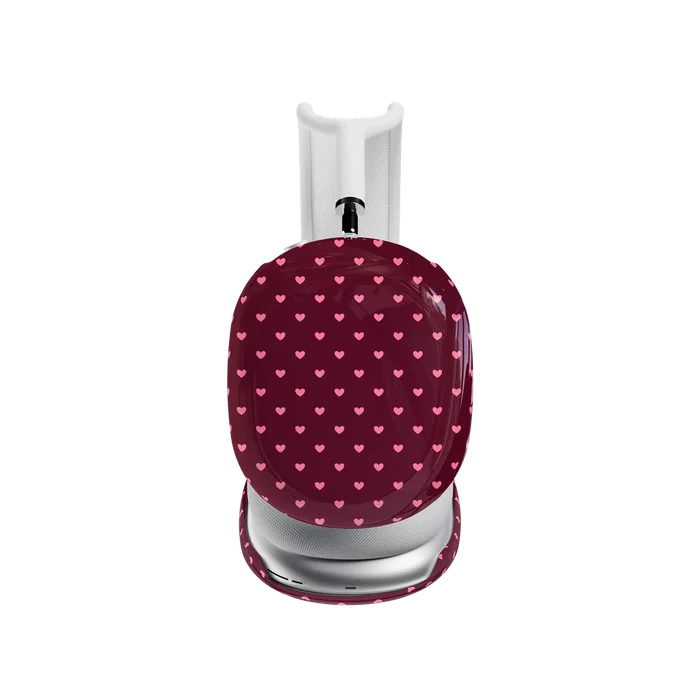 Heart Noir | Tiny Hearts AirPods Max Case