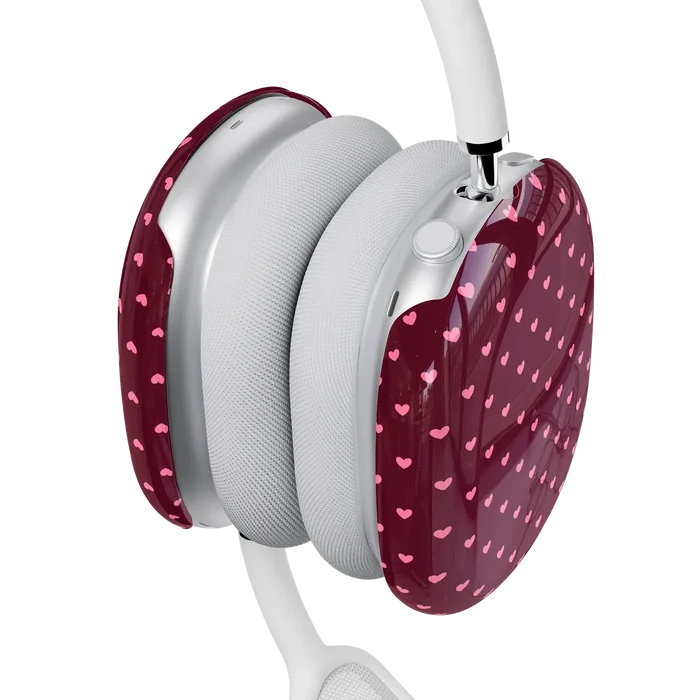 Heart Noir | Tiny Hearts AirPods Max Case