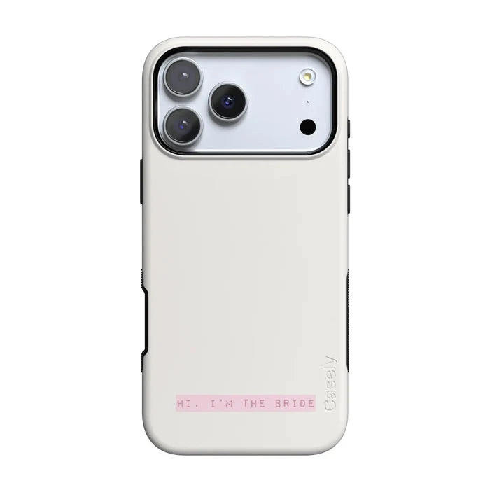 Hi, I'm the Bride | Bachelorette Case Phone Case get.casely Bold Flex + MagSafe® iPhone 18 Pro