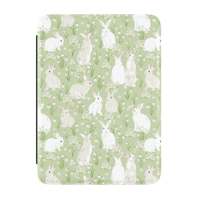 Hop to it | Green Bunny Kindle Case