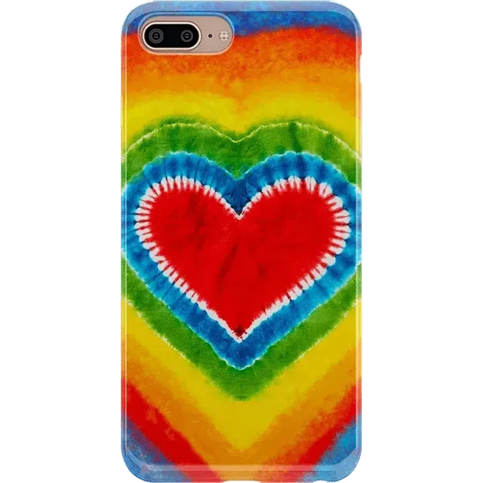 I Heart Tie Dye | Rainbow Heart Case iPhone Case get.casely Classic iPhone 6/7/8 Plus