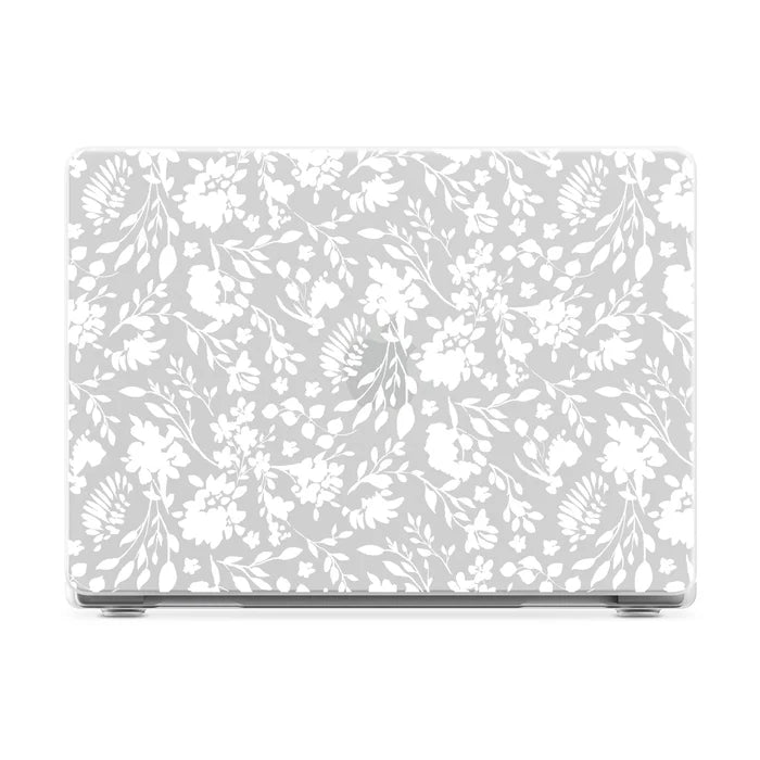 In the Grove | White Moody Monochrome Laptop Shell - 13" MacBook Neo