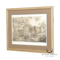 Italian 'Veduta del Porto di Ripetta' Lithograph, After Giovanni Battista Piranesi