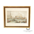 Italian Venetian 'Bucentaurus et Nundinae Venetae in die Ascensionis' Art Print, After Canaletto
