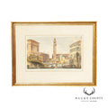 Italian Venetian 'View of Campo Dei Santi Apostoli' Art Print, After Canaletto