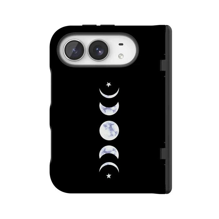It's Just a Phase | Marble Moon Case iPhone Case get.casely Bold Flex + MagSafe® iPhone Duo
