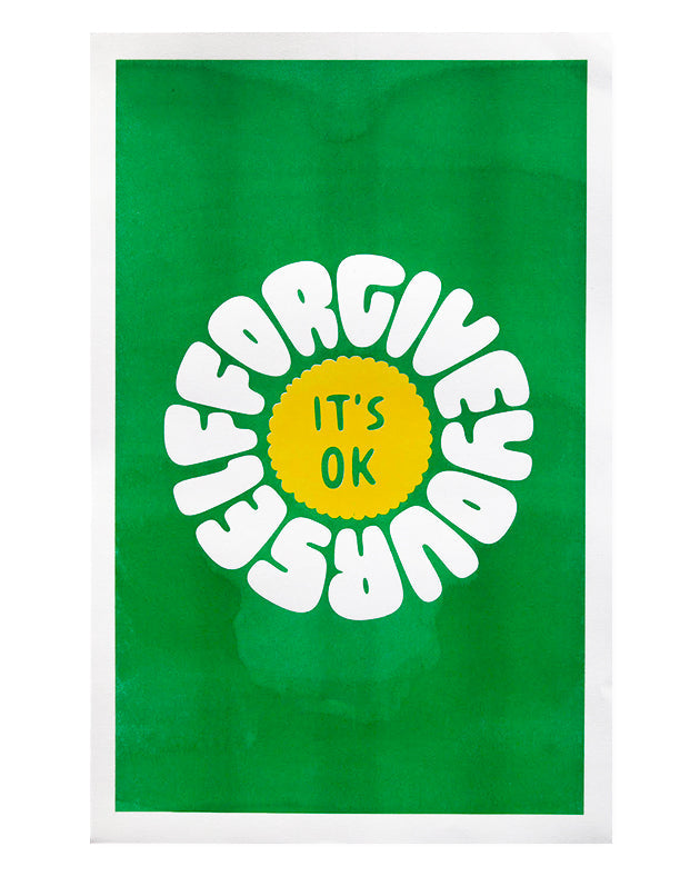 It's OK. Forgive Yourself - Alvaro Ilizarbe 11x17 Print