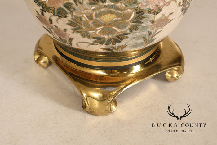 Japanese Style Porcelain Table Lamp