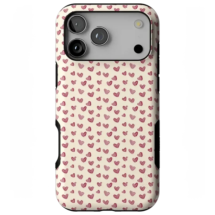 Lovebug | Mauve Hearts Case