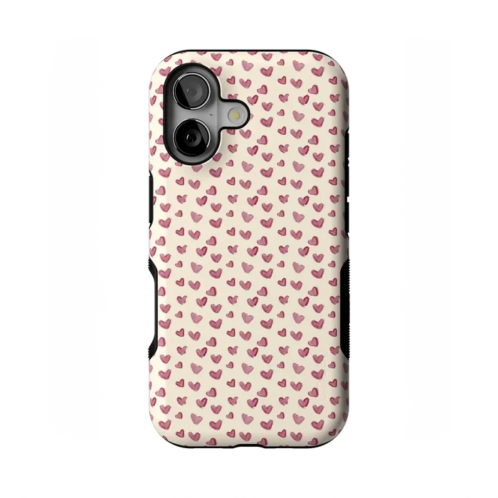 Lovebug | Mauve Hearts Case