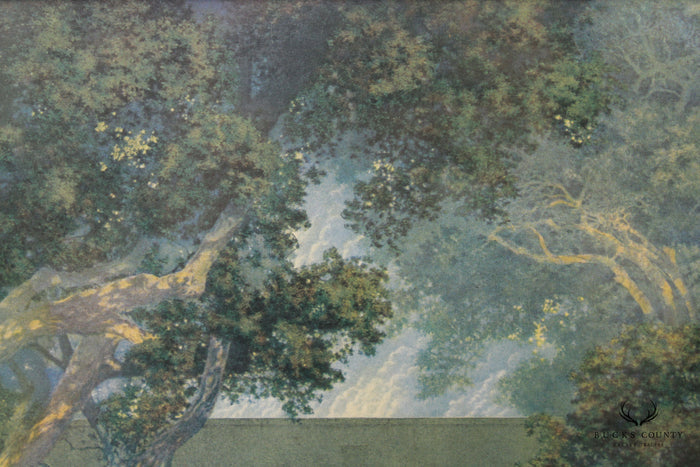 Maxfield Parrish Arts & Crafts Framed 'The Prince' Original Print