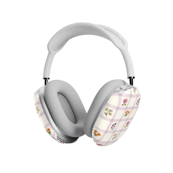 Meadow Check | Floral Gingham AirPods Max Case