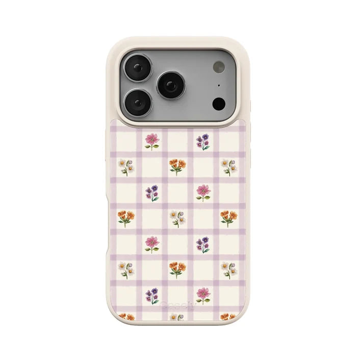 Meadow Check | Floral Gingham Case
