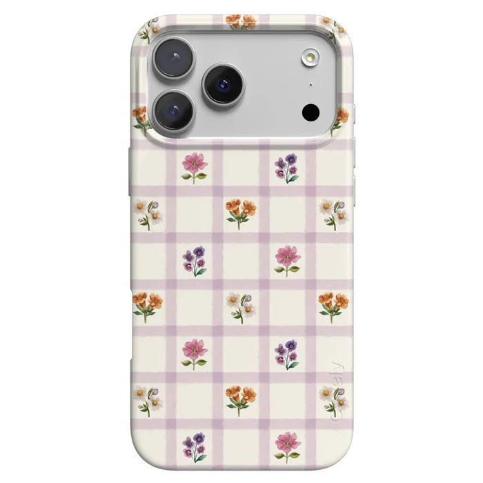 Meadow Check | Floral Gingham Case