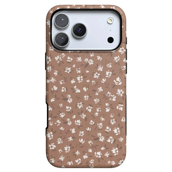 Mocha Meadow | Tiny Flowers Case