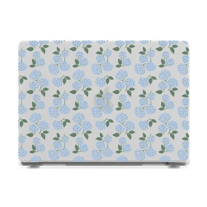 Nantucket Cottage | Blue Hydrangea Laptop Shell - 16" MacBook Pro