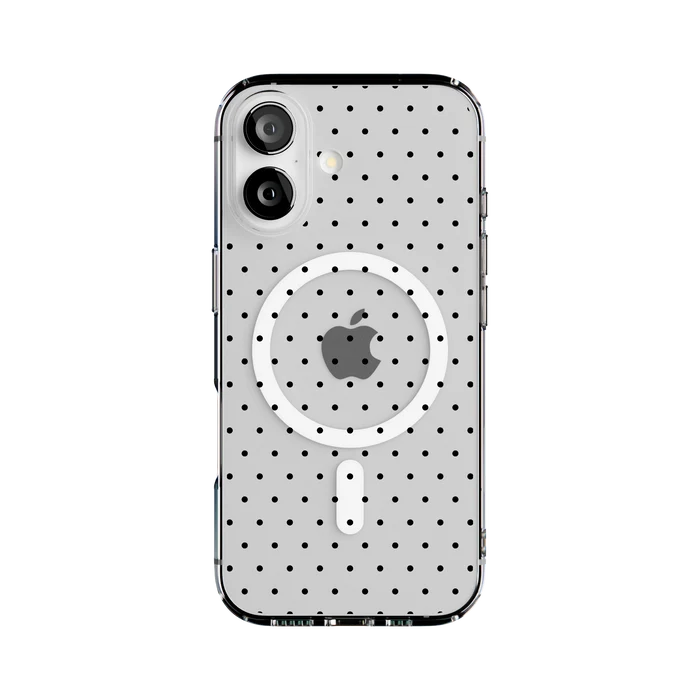 On the Dot | Black Polka Dot Case