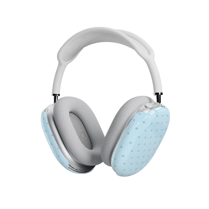On the Dot | Blue Monochrome Polka Dot AirPods Max Case