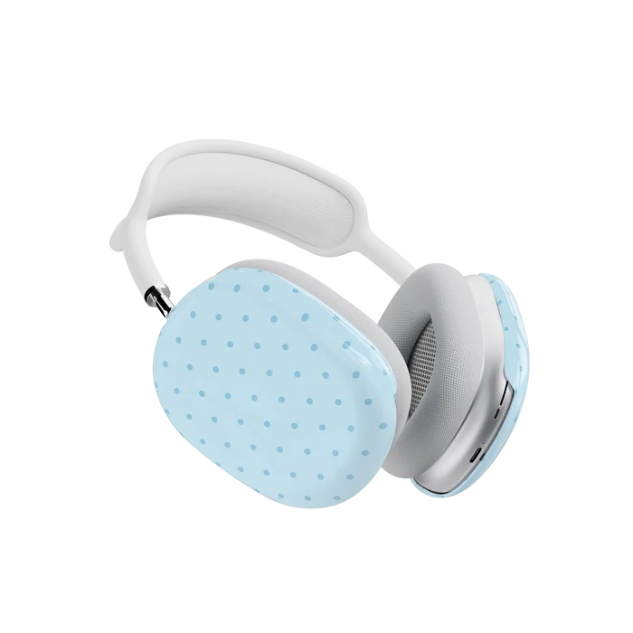 On the Dot | Blue Monochrome Polka Dot AirPods Max Case