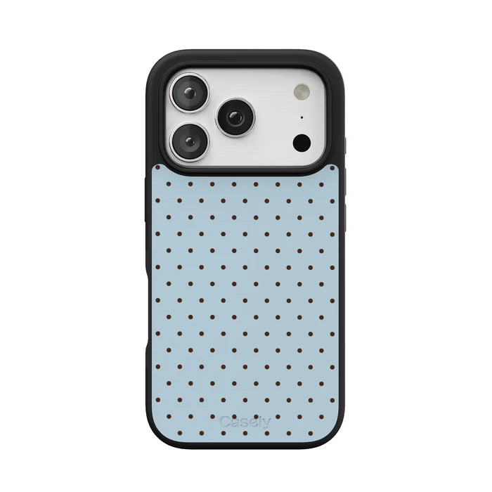 On the Dot | Blue Polka Dot Case