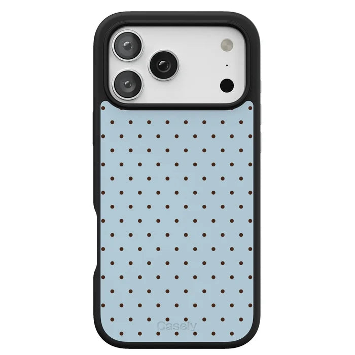 On the Dot | Blue Polka Dot Case