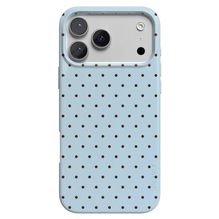 On the Dot | Blue Polka Dot Case
