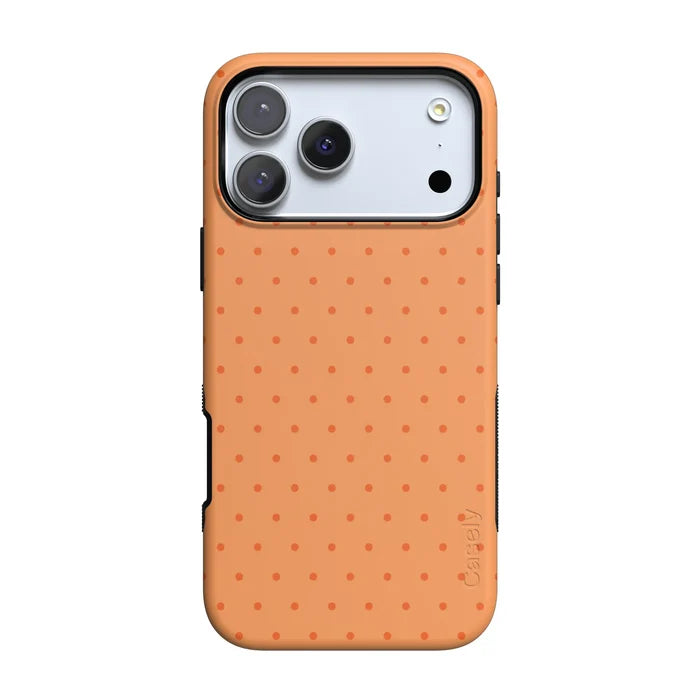 On the Dot | Orange Polka Dot Case