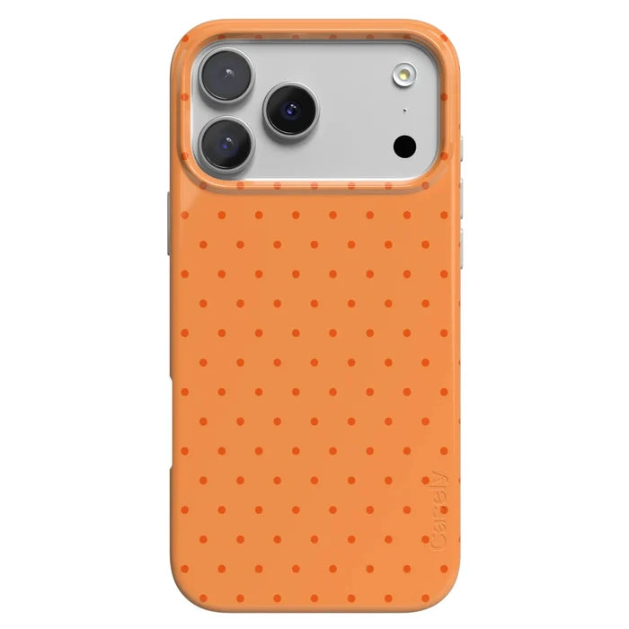 On the Dot | Orange Polka Dot Case