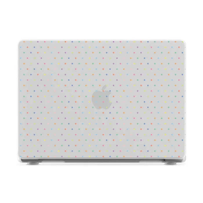 On the Dot | Rainbow Polka Dot Laptop Shell - 15" MacBook Air