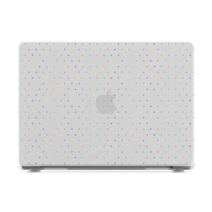 On the Dot | Rainbow Polka Dot Laptop Shell - 13.6" MacBook Air