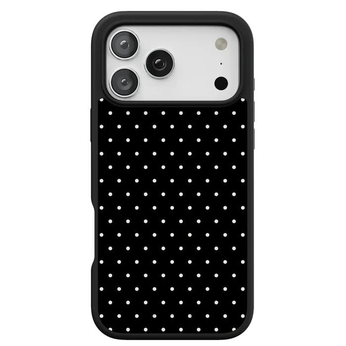 On the Dot | White Polka Dot Case