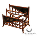 Palecek Victorian Style Bamboo Magazine Rack