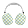 Pastel Picnic | Blue & Green Gingham AirPods Max Case