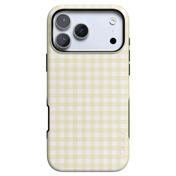 Pastel Picnic | Yellow Gingham Case