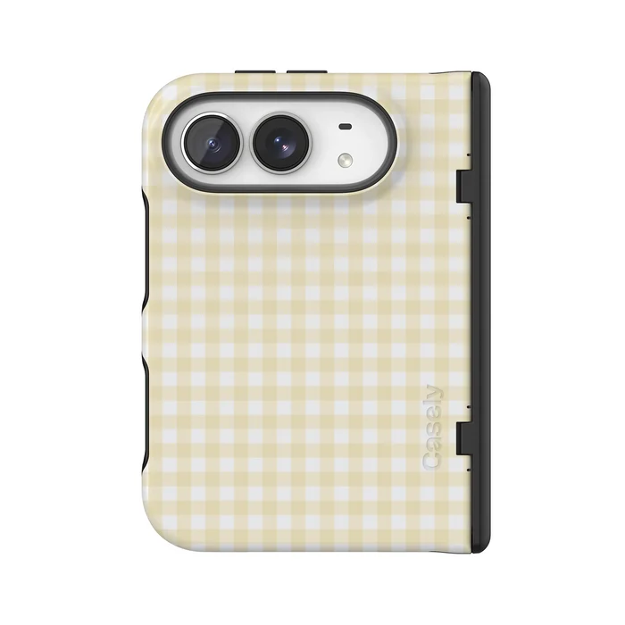 Pastel Picnic | Yellow Gingham Case