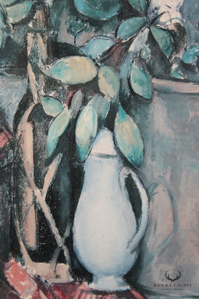 Paul Cezanne 'Potted Plants' Framed Print