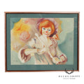 Philippe Alfieri Numbered Print, Clown with Parasol